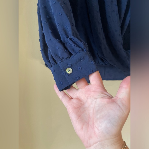 BEACON APPAREL Navy blue blouse - Picture 7 of 7